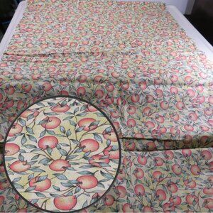 Peaches FABRIC by Beth Yarbarro cotton/polyester 44"wide 2 yards & 32" long